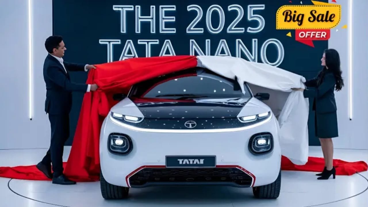 Tata Nano 2025 Launches – 30km/l Mileage, 800cc Petrol Engine & Smart Budget Car Starting at ₹2.49 Lakh!
