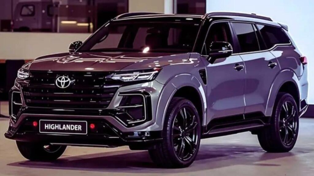 Toyota Highlander 2025 – 2.5L Hybrid Engine, 243hp Power & Advanced 7-Seater SUV Starting at ₹4.10 Lakh!