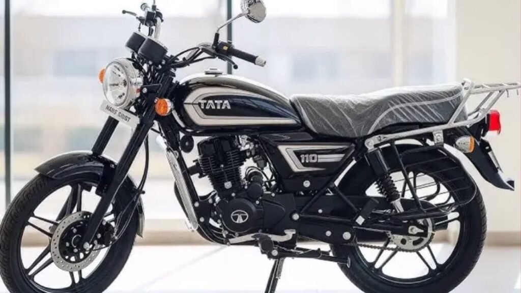 Tata 110cc Bike Launches 2025 – 110cc Smart Eco Engine, 90km/l Mileage & Stylish Design at Just ₹38,000!